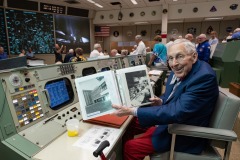 Apollo 50th Anniversary - Apollo 11 Flight Controllers Reunion in MOCR.  Photo Date: July 20, 2019.  Location: Building 30 - Apollo MOCR.  Photographers: Robert Markowitz & Bill Stafford.