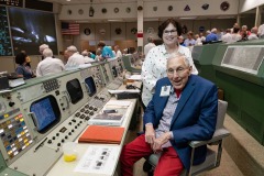 Apollo 50th Anniversary - Apollo 11 Flight Controllers Reunion in MOCR.  Photo Date: July 20, 2019.  Location: Building 30 - Apollo MOCR.  Photographers: Robert Markowitz & Bill Stafford.