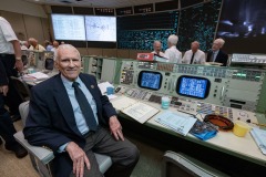 Apollo 50th Anniversary - Apollo 11 Flight Controllers Reunion in MOCR.  Photo Date: July 20, 2019.  Location: Building 30 - Apollo MOCR.  Photographers: Robert Markowitz & Bill Stafford.
