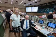 Apollo 50th Anniversary - Apollo 11 Flight Controllers Reunion in MOCR.  Photo Date: July 20, 2019.  Location: Building 30 - Apollo MOCR.  Photographers: Robert Markowitz & Bill Stafford.