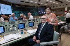 Apollo 50th Anniversary - Apollo 11 Flight Controllers Reunion in MOCR.  Photo Date: July 20, 2019.  Location: Building 30 - Apollo MOCR.  Photographers: Robert Markowitz & Bill Stafford.