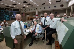 Apollo 50th Anniversary - Apollo 11 Flight Controllers Reunion in MOCR.  Photo Date: July 20, 2019.  Location: Building 30 - Apollo MOCR.  Photographers: Robert Markowitz & Bill Stafford.