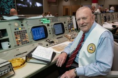 Apollo 50th Anniversary - Apollo 11 Flight Controllers Reunion in MOCR.  Photo Date: July 20, 2019.  Location: Building 30 - Apollo MOCR.  Photographers: Robert Markowitz & Bill Stafford.