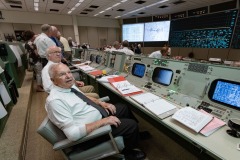 Apollo 50th Anniversary - Apollo 11 Flight Controllers Reunion in MOCR.  Photo Date: July 20, 2019.  Location: Building 30 - Apollo MOCR.  Photographers: Robert Markowitz & Bill Stafford.