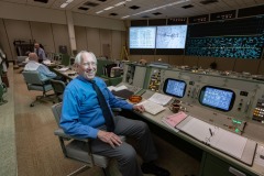 Apollo 50th Anniversary - Apollo 11 Flight Controllers Reunion in MOCR.  Photo Date: July 20, 2019.  Location: Building 30 - Apollo MOCR.  Photographers: Robert Markowitz & Bill Stafford.