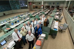 Apollo 50th Anniversary - Apollo 11 Flight Controllers Reunion in MOCR.  Photo Date: July 20, 2019.  Location: Building 30 - Apollo MOCR.  Photographers: Robert Markowitz & Bill Stafford.