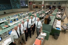 Apollo 50th Anniversary - Apollo 11 Flight Controllers Reunion in MOCR.  Photo Date: July 20, 2019.  Location: Building 30 - Apollo MOCR.  Photographers: Robert Markowitz & Bill Stafford.