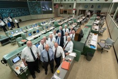 Apollo 50th Anniversary - Apollo 11 Flight Controllers Reunion in MOCR.  Photo Date: July 20, 2019.  Location: Building 30 - Apollo MOCR.  Photographers: Robert Markowitz & Bill Stafford.