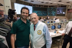 Apollo 50th Anniversary - Apollo 11 Flight Controllers Reunion in MOCR.  Photo Date: July 20, 2019.  Location: Building 30 - Apollo MOCR.  Photographers: Robert Markowitz & Bill Stafford.